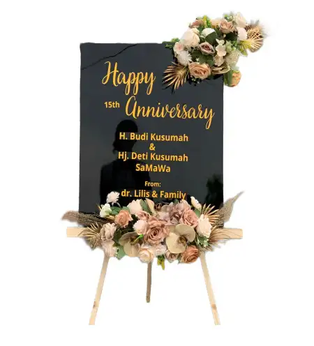 Papan Bunga Akrilik Dumai