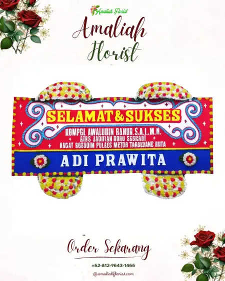 Papan Bunga Ucapan Selamat Dumai